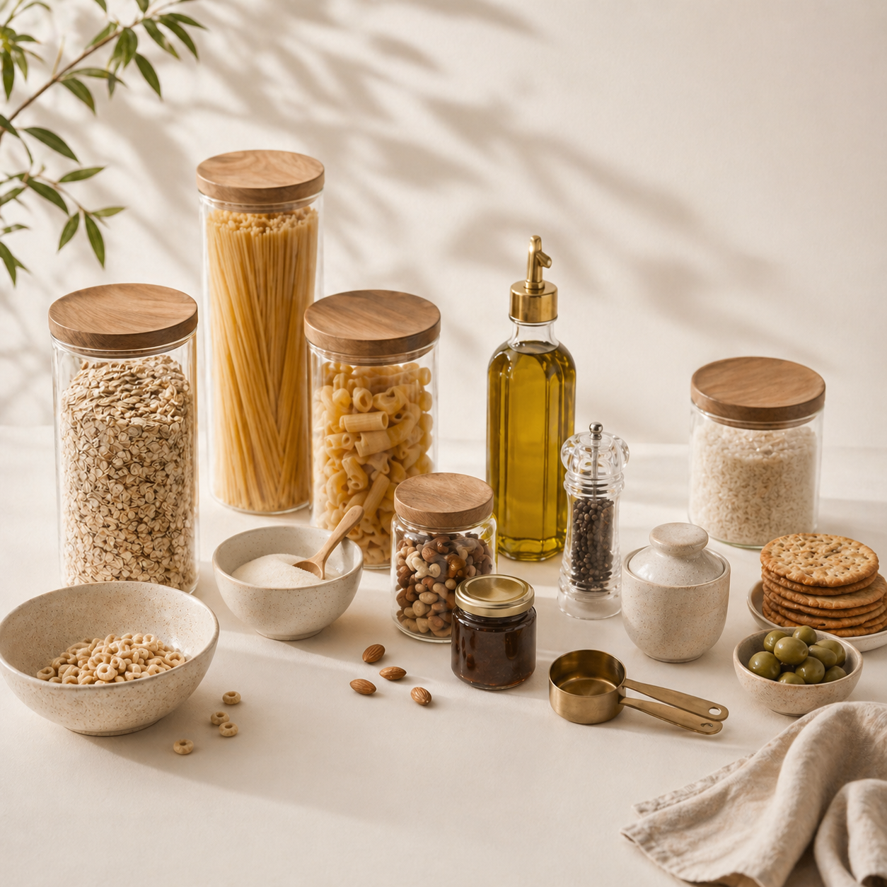 Pantry module — sample contents